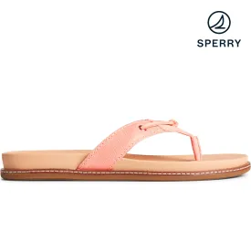 Women's Waveside PLUSHWAVE Thong Sandal - Peach (STS87362)